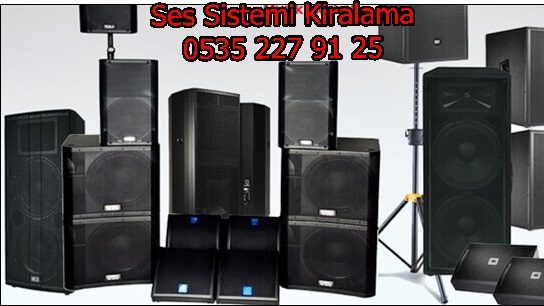 kiralik ses sistemleri Fiyatlari 300 TL Den Başliyan Fiyatlar